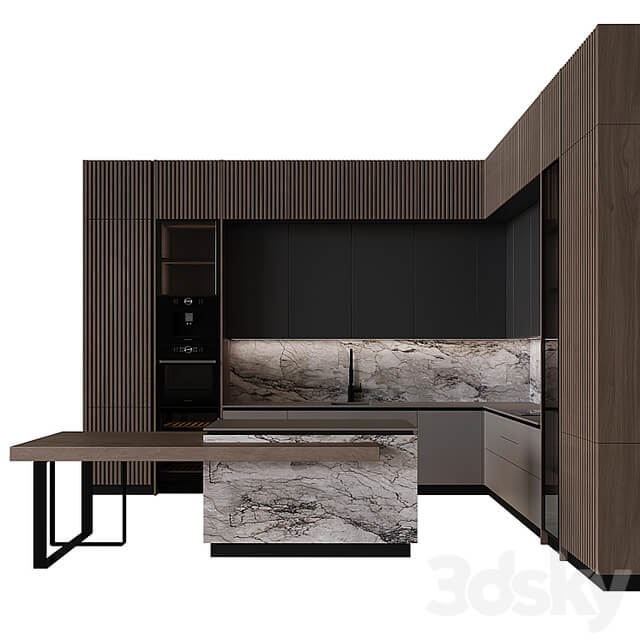 Kitchen in modern style 48