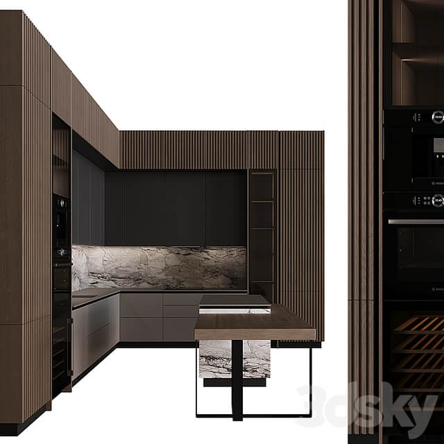 Kitchen in modern style 48