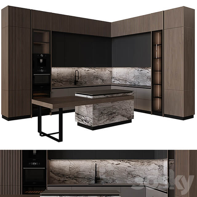 Kitchen in modern style 48