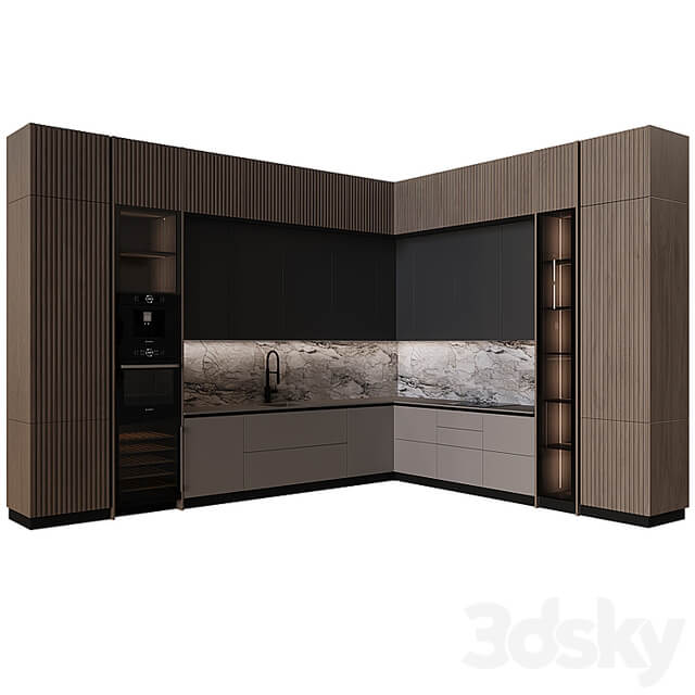 Kitchen in modern style 48