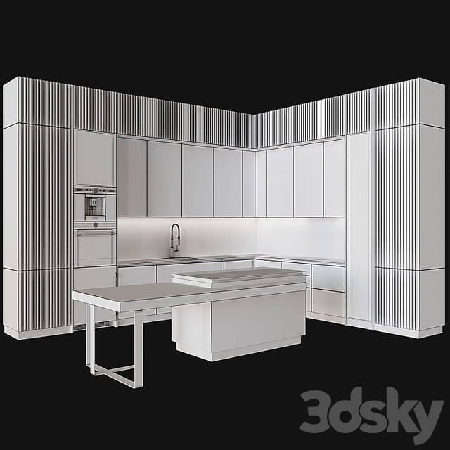Kitchen in modern style 48