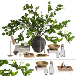 Branches bouquet decorative set 
