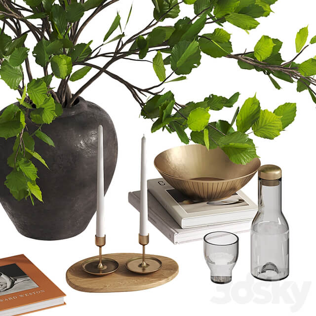 Branches bouquet decorative set