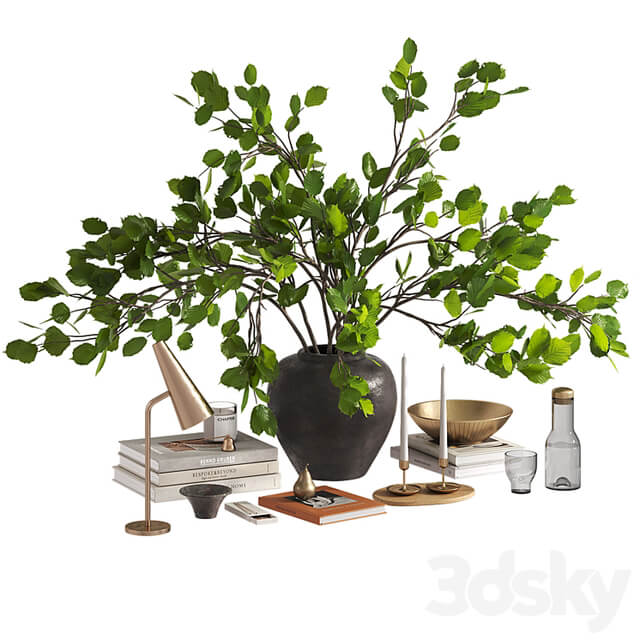 Branches bouquet decorative set