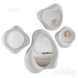 Black Rooster Decor Concentrer Mirror Collection 