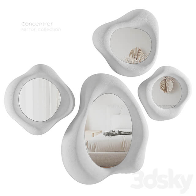 Black Rooster Decor Concentrer Mirror Collection