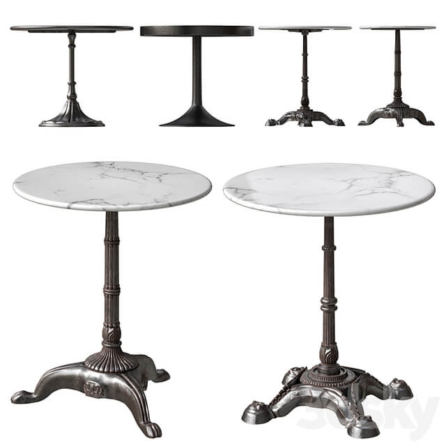 Cast iron table 2