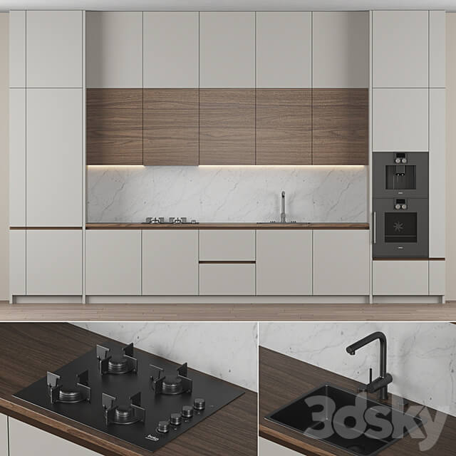 IVORY KITCHEN MODEL 3