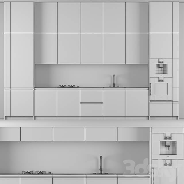IVORY KITCHEN MODEL 3