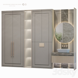 Bathroom furniture set 58 