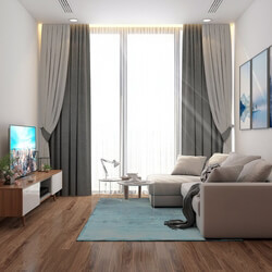 3D Interior Apartment 33 Scene File 3dsmax By NioNguyen  