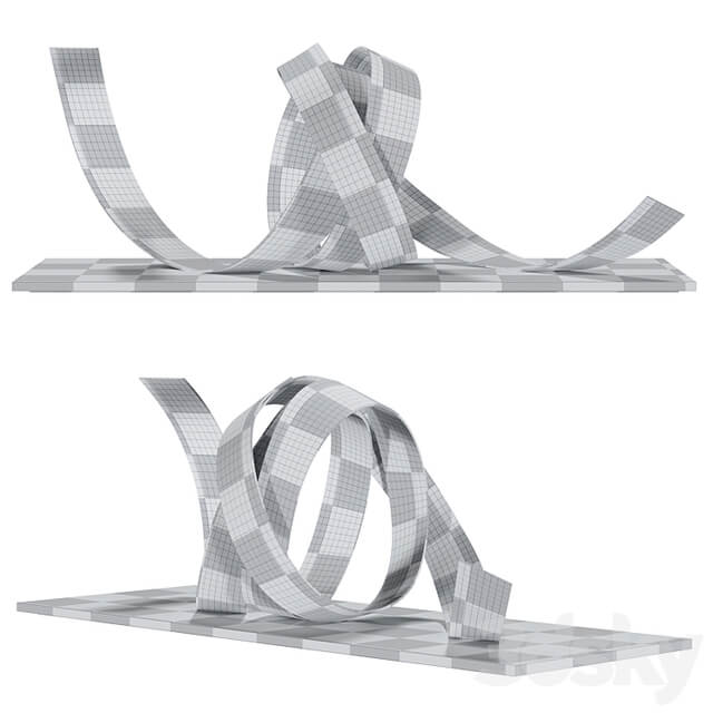 Sculpture Damon Hyldreth Knot 02