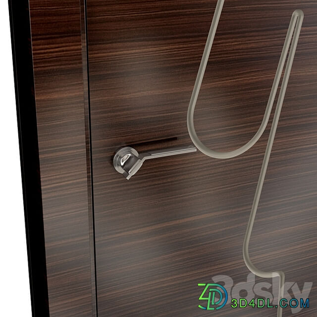 toilet door