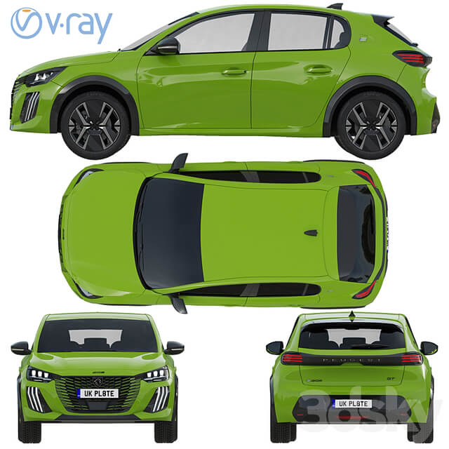 Peugeot e 208 2024