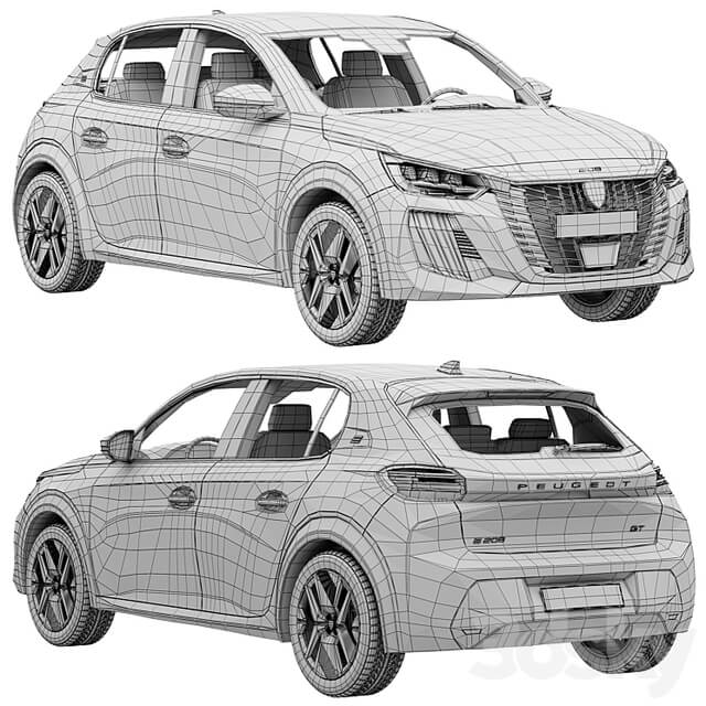 Peugeot e 208 2024