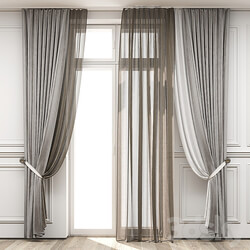 Curtains with balcony doors 512 
