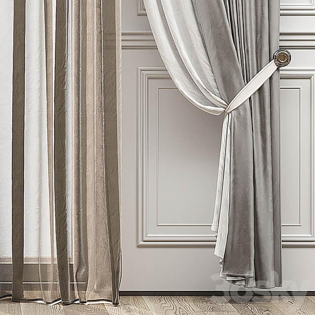 Curtains with balcony doors 512