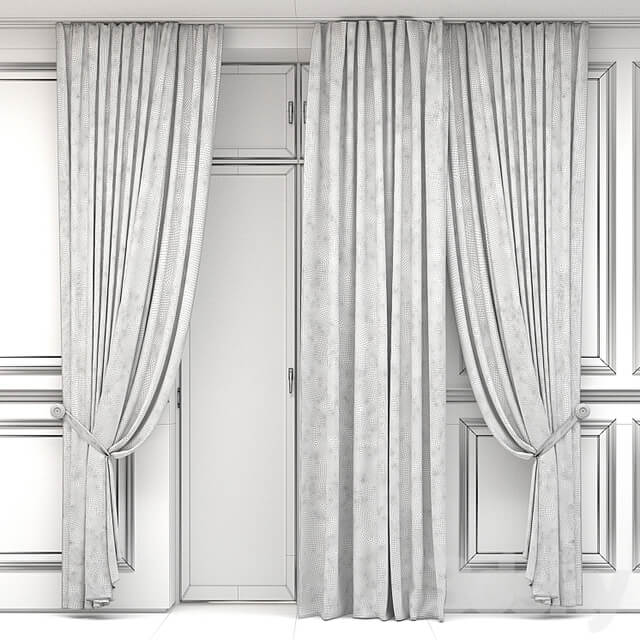 Curtains with balcony doors 512
