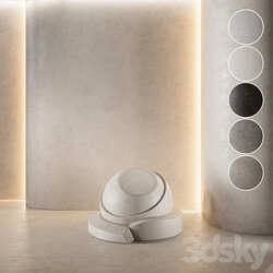 decorative plaster | Concrete set (seamless) | 35 