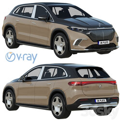 Mercedes Benz EQS SUV Maybach 
