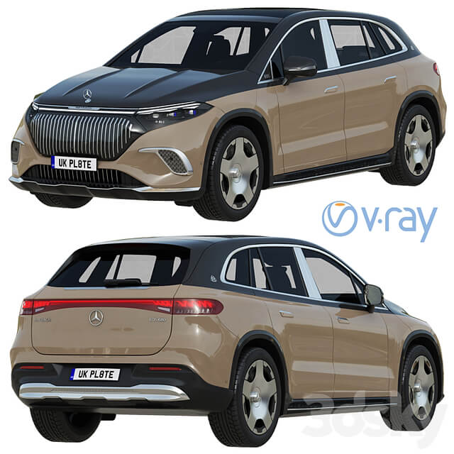 Mercedes Benz EQS SUV Maybach