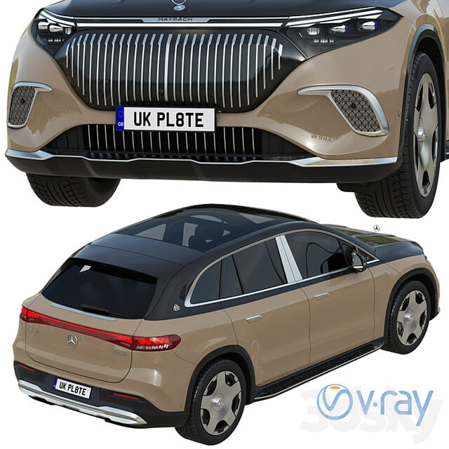 Mercedes Benz EQS SUV Maybach