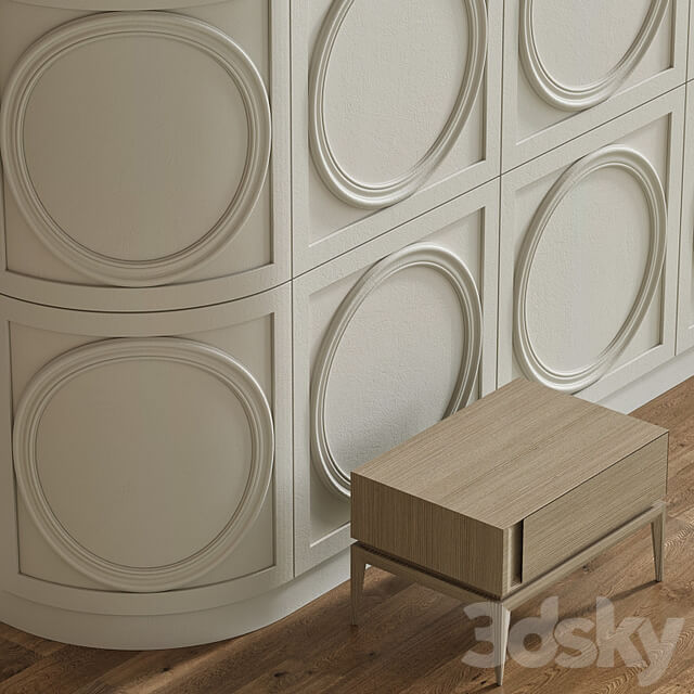 Decorative wall composition 70