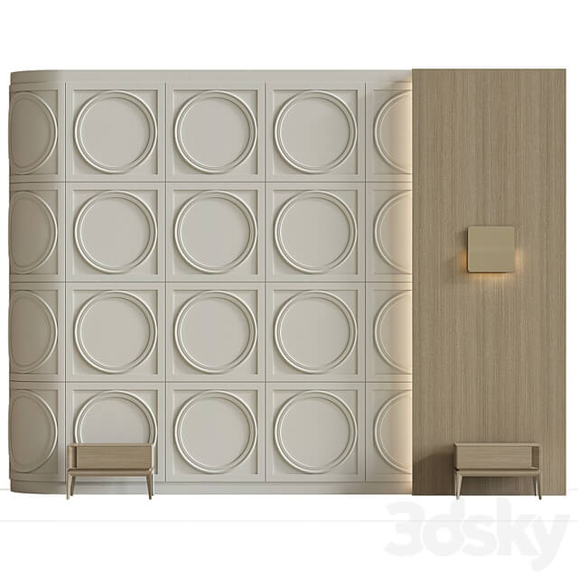 Decorative wall composition 70
