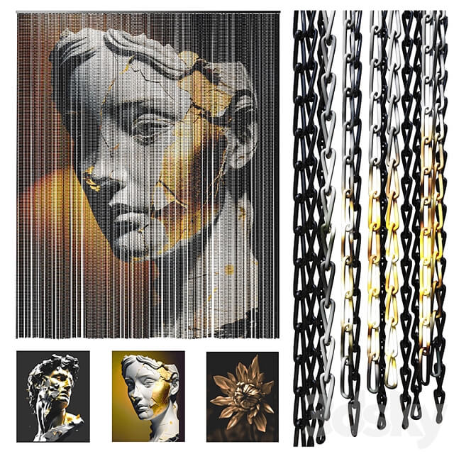 Chain curtain