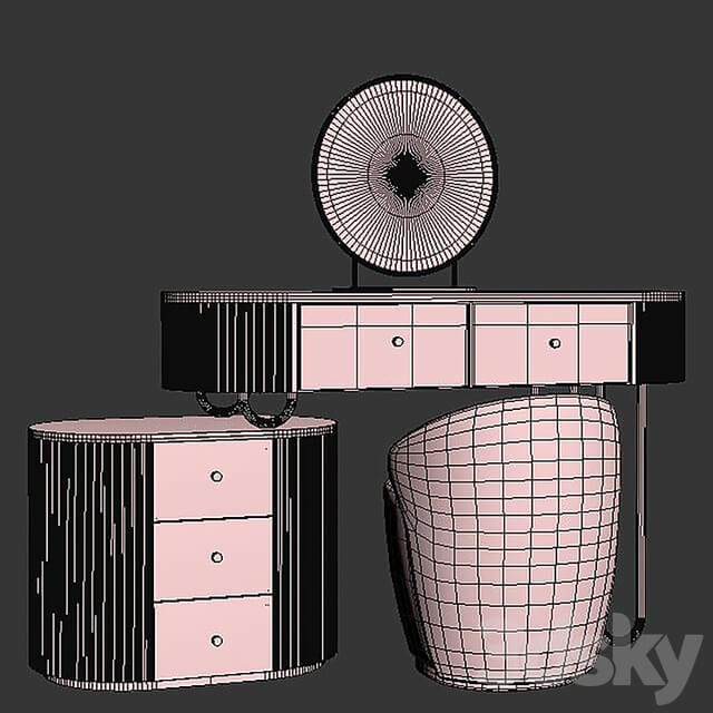 Makeup Vanity Set 08
