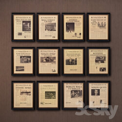 The picture in the frame 24 Pieces collection 85  