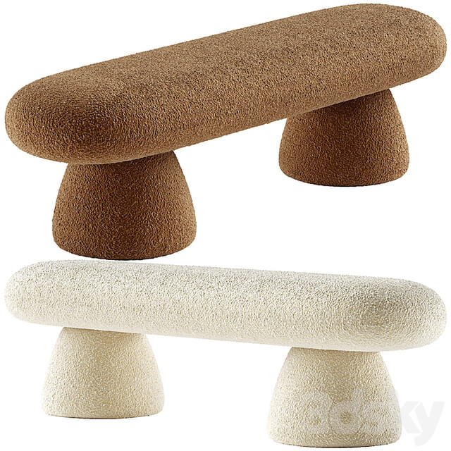 Upholstered Modern Bedroom Bench