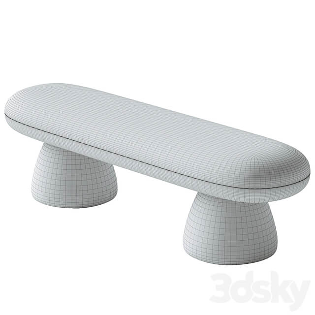 Upholstered Modern Bedroom Bench