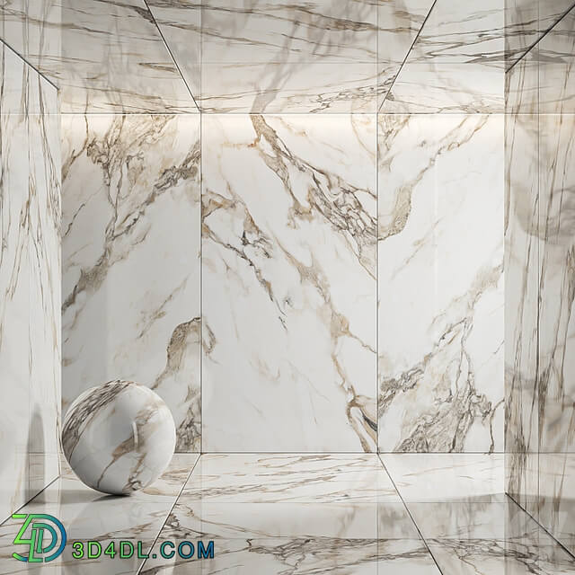 Porcelain tile Laparet Calacatta Bronze