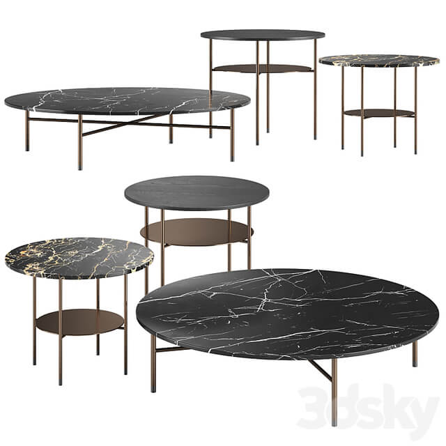 Lelong 23 Tables by Minotti