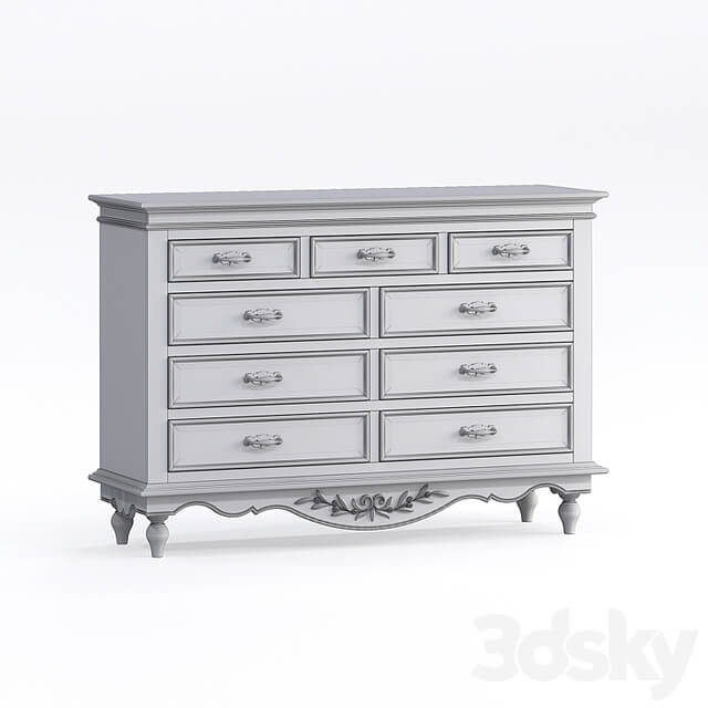 Chest of drawers Provence KMP4 Country Style