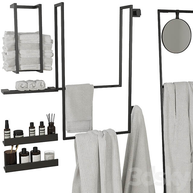 Decorative bathroom set 206