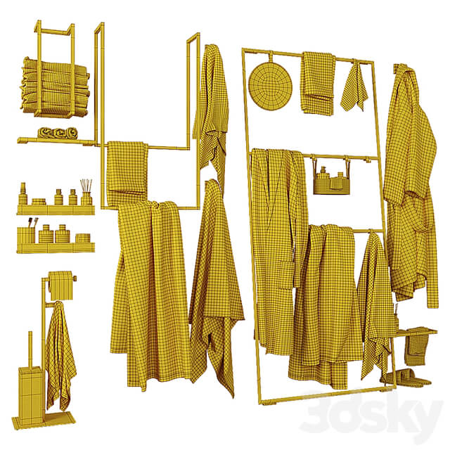 Decorative bathroom set 206