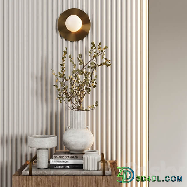 Entrance hall modular in modern style minimalism 08