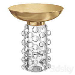 Brass Side Table 