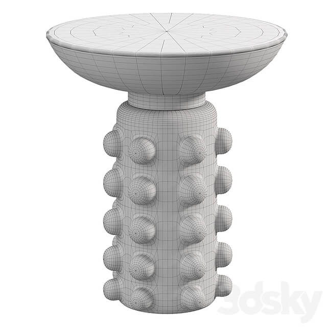 Brass Side Table