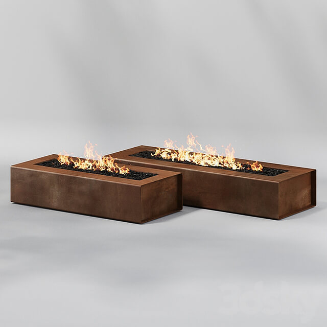 Robata Corten Firepit by Paloform