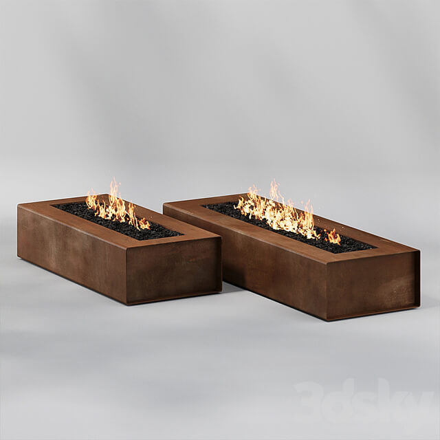 Robata Corten Firepit by Paloform
