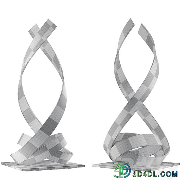 Sculpture Damon Hyldreth Knot 03