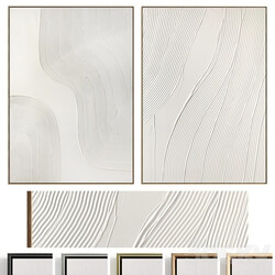 Plaster Two Photo Frame D 538 
