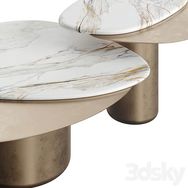 Natuzzi Italia Splash Coffee Table