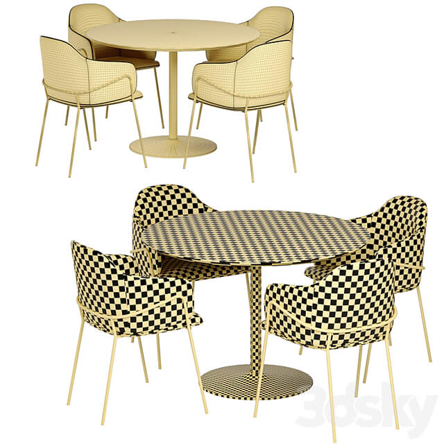 carver dining chair with Anderson table