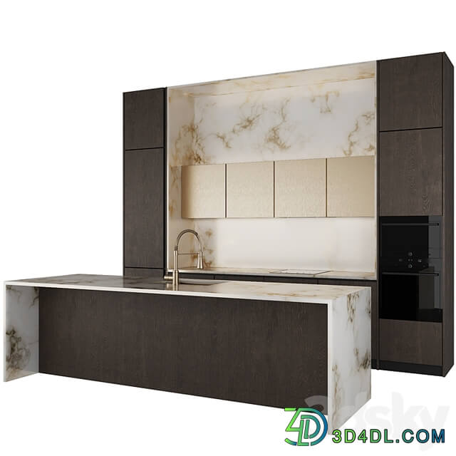 Modern kitchen with island 2