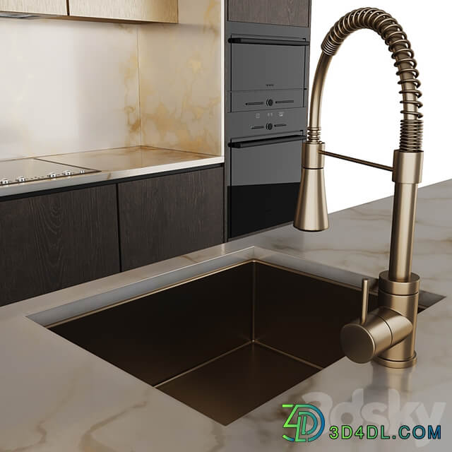 Modern kitchen with island 2