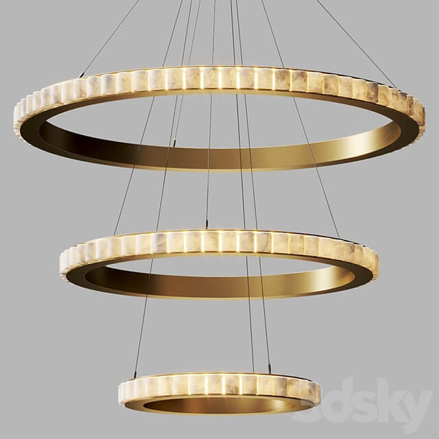 CTO Lighting Avalon Triple Chandelier